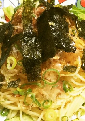 超楽々 ジャコデーコン冷製パスタ作ります-レシピのメイン写真