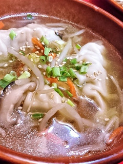 食欲UP【スープ仕立てのピリ辛ぎょうざ】-レシピのメイン写真