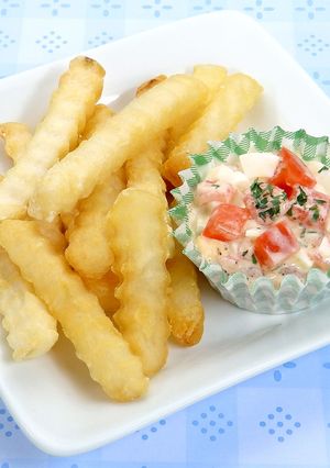 ☆フライドポテトのトマトタルタル☆-レシピのメイン写真