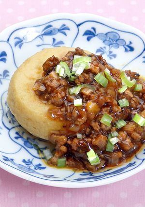 ☆がんもの麻婆ソースかけ☆-レシピのメイン写真