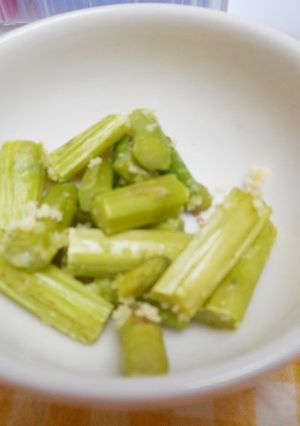 離乳食完了期・アスパラのチーズ焼き-レシピのメイン写真