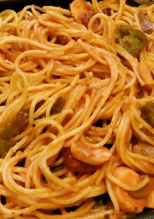 【簡単レシピ】ホットプレートでナポリタン-レシピのメイン写真