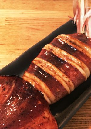 【簡単】いかの姿焼きオイスター風味-レシピのメイン写真