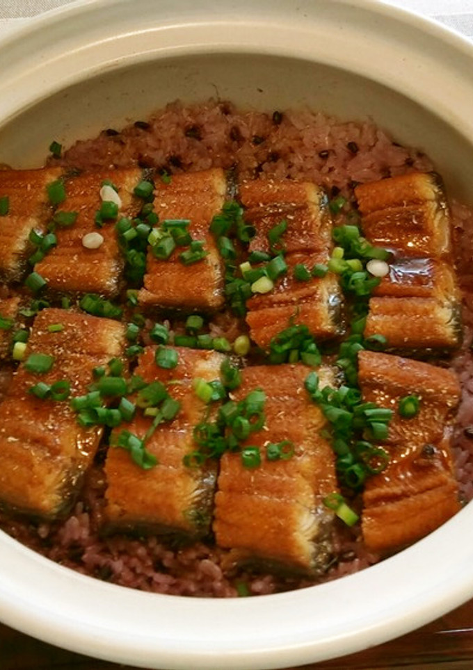 黒米のうなぎ炊き込みごはん-レシピのメイン写真