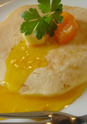 みかんホットケーキ-レシピのメイン写真