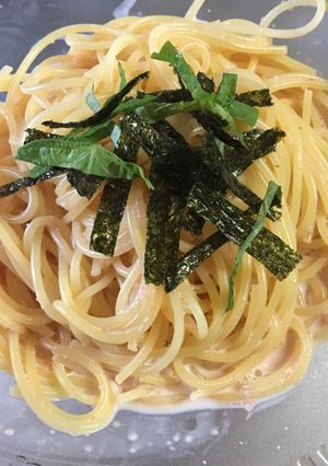 簡単、節約!明太子パスタ-レシピのメイン写真