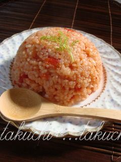 トマト缶で簡単トマトピラフ-レシピのメイン写真