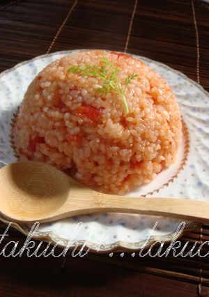 トマト缶で簡単トマトピラフ-レシピのメイン写真