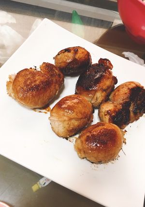 愛情たっぷり肉巻きおにぎり♡-レシピのメイン写真