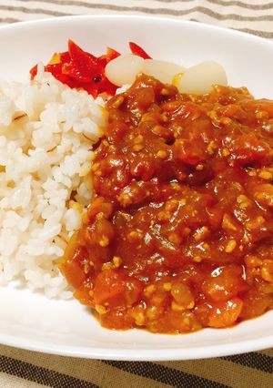 レンジde簡単!トマトカレー-レシピのメイン写真