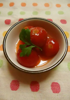 ミニトマトのエスニックマリネ-レシピのメイン写真