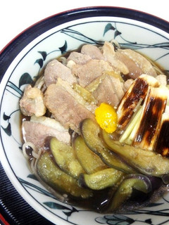鴨茄子南蛮蕎麦-レシピのメイン写真