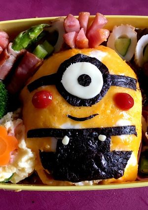 ミニオン弁当☆キャラ弁☆-レシピのメイン写真