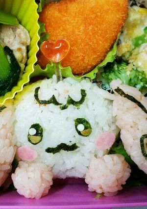 たまごっち！はぴはぴっち（キャラ弁)-レシピのメイン写真
