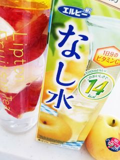梨りんごデトックスウォーター-レシピのメイン写真