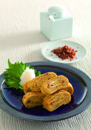 鰹のふりかけ入り玉子焼き-レシピのメイン写真