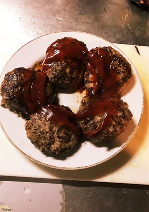 簡単ハンバーグ-レシピのメイン写真