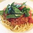 ひんやり美味しいトマトの冷製パスタ