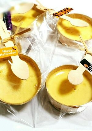 ハロウィン☆ベイクドチーズケーキ♥簡単☆-レシピのメイン写真