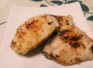 簡単！健康！鳥むね肉の酒粕漬け焼き-レシピのメイン写真