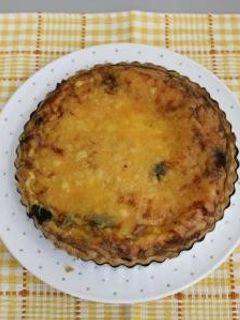 ホウレンソウとベーコンのキッシュ-レシピのメイン写真