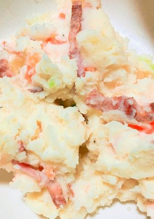 焦がしベーコン香る♡ポテトサラダ-レシピのメイン写真