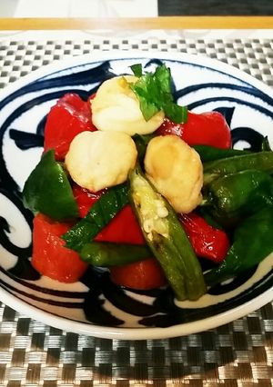 もち麩入り　夏野菜の焼き浸し-レシピのメイン写真
