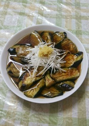 薄味がおいしい♪とろ～りなすの焼き浸し☆-レシピのメイン写真