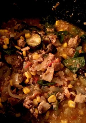 食べてくれ夏野菜！！なすトマト味噌煮-レシピのメイン写真