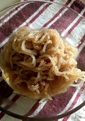 糸こんにゃくと明太子炒め-レシピのメイン写真