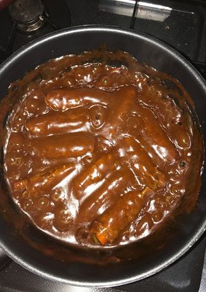 牛肉巻きデミグラスソース煮込み-レシピのメイン写真