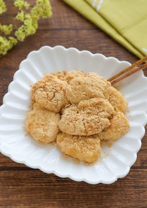 片栗粉で簡単♪とろける甘酒ミルク餅-レシピのメイン写真