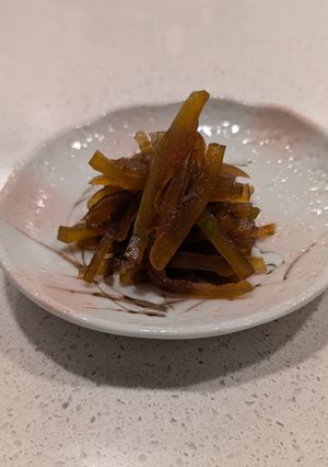 アメリカ・簡単♪すいかの皮で干ぴょう風-レシピのメイン写真