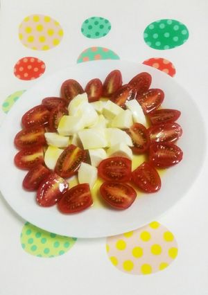 モッツァレラとミニトマトのカプレーゼ-レシピのメイン写真