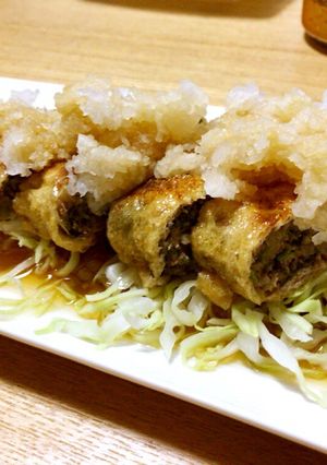 油揚げで♡簡単！和風餃子-レシピのメイン写真
