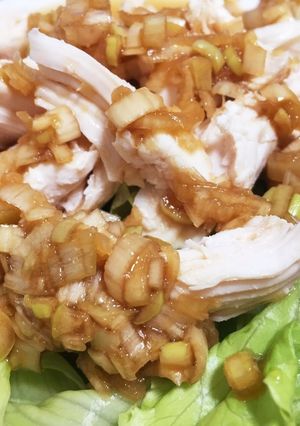 簡単！ヘルシー！ささみの冷しゃぶサラダ風-レシピのメイン写真