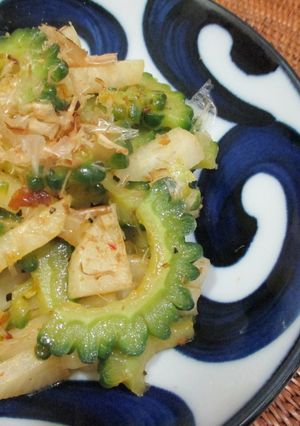 ゴーヤ・大根・XO醤油味チャンプルー！？-レシピのメイン写真