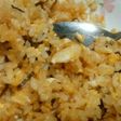 塩昆布と卵のチャーハン