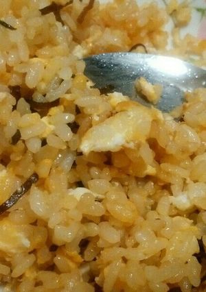 塩昆布と卵のチャーハン-レシピのメイン写真