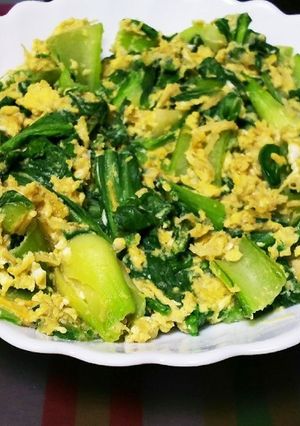 うままっ♪チンゲン菜と帆立の玉子炒め★-レシピのメイン写真