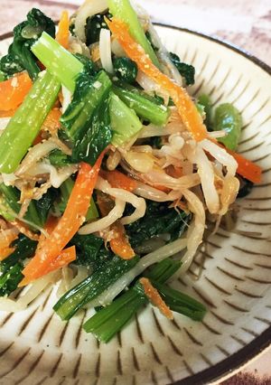 やさしい味の3色ナムル-レシピのメイン写真