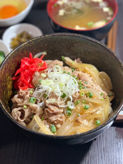 簡単牛丼-レシピのメイン写真