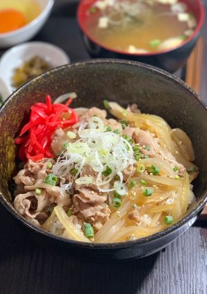 簡単牛丼-レシピのメイン写真