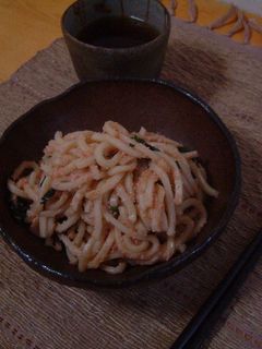 しそ明太子な焼きうどん-レシピのメイン写真