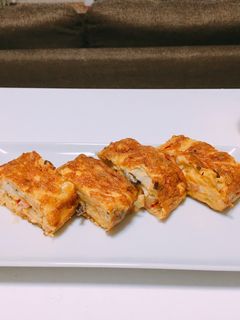 蟹玉風玉子焼き-レシピのメイン写真