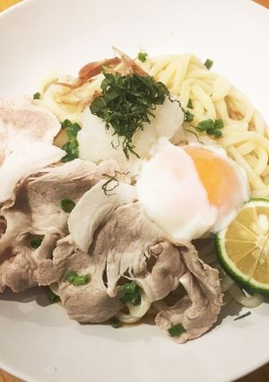 豚しゃぶおろしぶっかけうどん-レシピのメイン写真