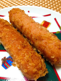 【龍愛】魚肉ソーセージのフライ-レシピのメイン写真
