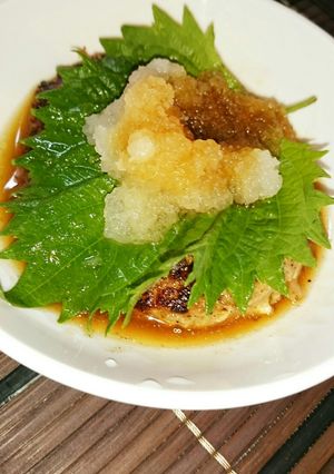 アッサリ！和風おろしハンバーグ(卵不使用-レシピのメイン写真