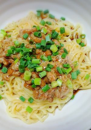 納豆ねばねば冷やし中華-レシピのメイン写真