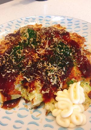 【基本】小麦粉から大阪風お好み焼き-レシピのメイン写真